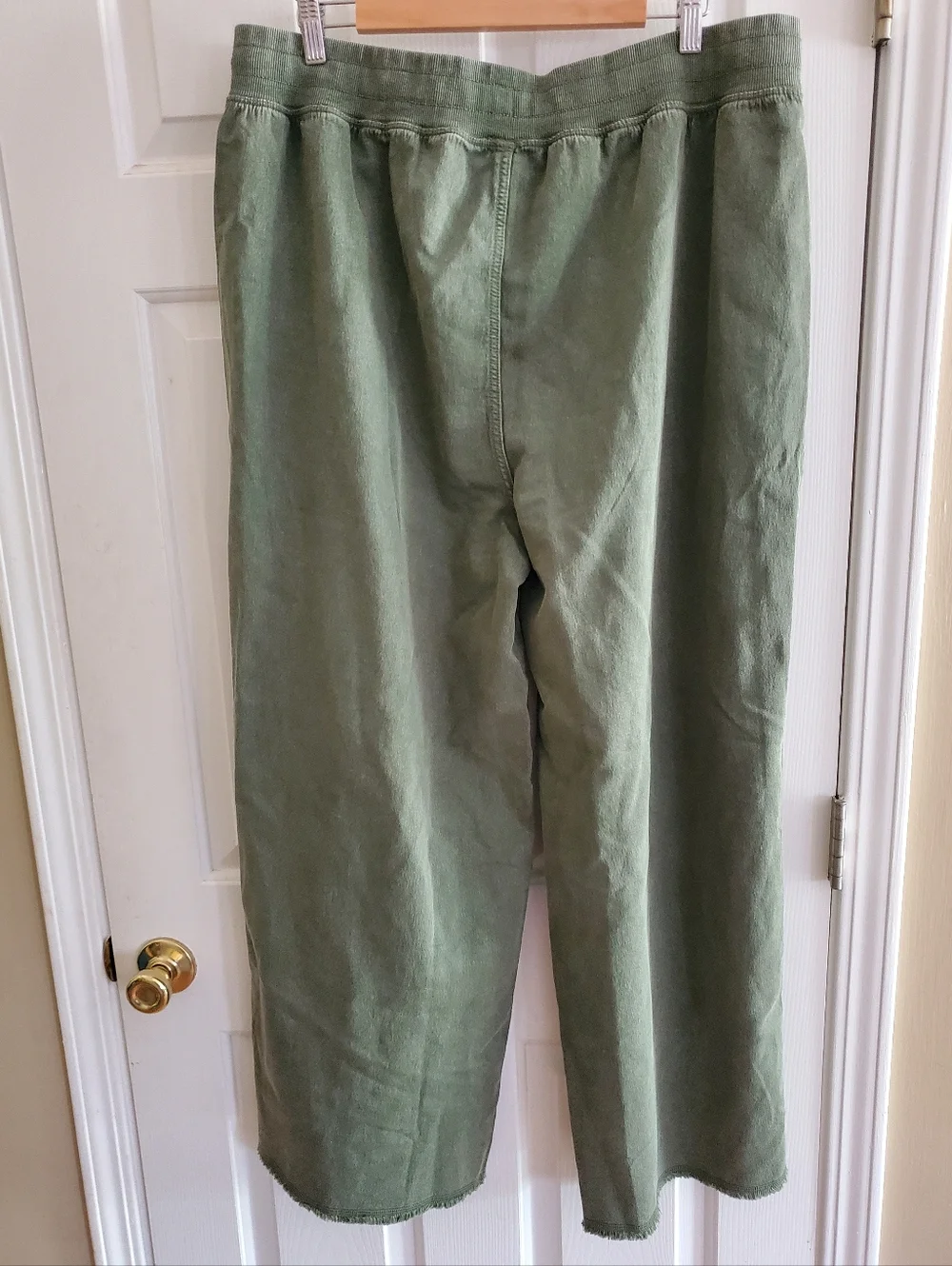 Aerie Soft Landing Trouser In Olive Fun Size XL NWT - Picture 6 of 13